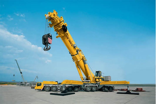 XE CẨU TRÊN 100 TẤN VÀ CÁC LOẠI LẮP ĐẶT HÀNG HÓA SIÊU TRƯỜNG SIÊU TRỌNG